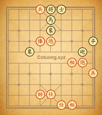 Pháo đầu đối bình phong mã thất binh phong xe