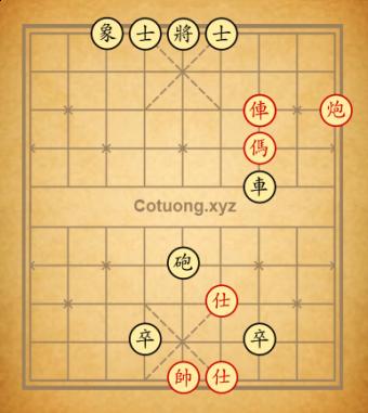 tàn cục xa mã pháo 14