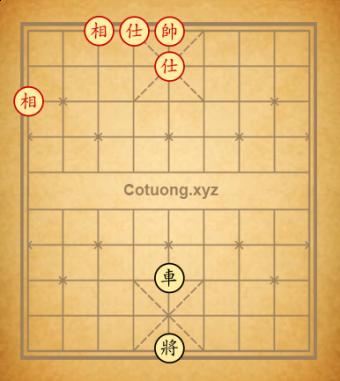 1 xe thắng bền sĩ tượng