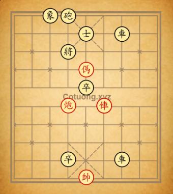 (C) giải cờ thế, thế 73