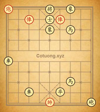thế cờ 2 búa