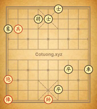 Thế cờ Cục 6: ĐỐI DIỆN TIẾU & SONG XA THÁC