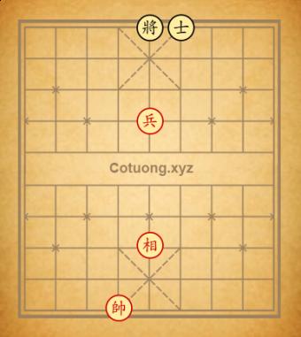 1 chốt + tượng thắng đơn sĩ