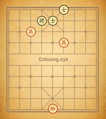 2 chốt thắng 2 sĩ